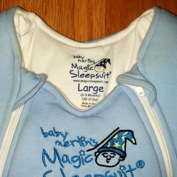 Baby Merlin's Magic Sleepsuit - Picture 3 of 3